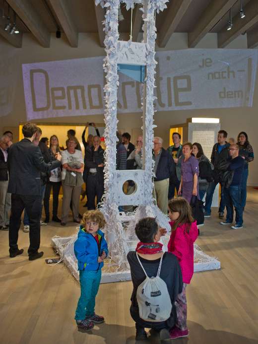 Wechselausstellung «Demokratie!», 2.OG, Foto: Jiri Vurma