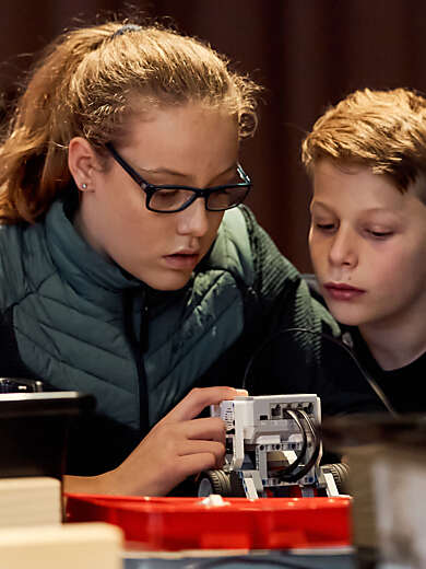 Im DigiSpace sind die Roboter los! (Foto: Patrick Besch)