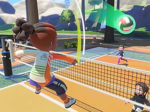 Der DigiSpace wird zum Sportstudio! (Bild: Nintendo Switch Sports Resort)