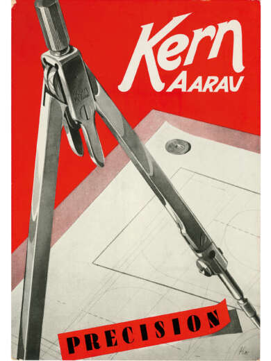 Werbeplakat der Firma Kern, um 1934